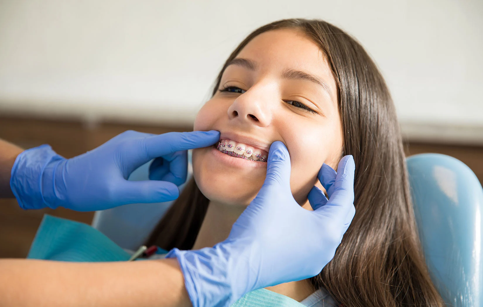 Patient at orthodontics treatment in Woodland Hills, CA
